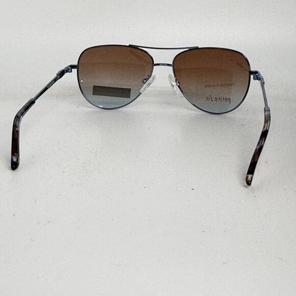 BCBGMAXAZRIA Sunglasses Frames‎ Fave Gunmetl Blue 52-14-125 CV 20731 main image 5